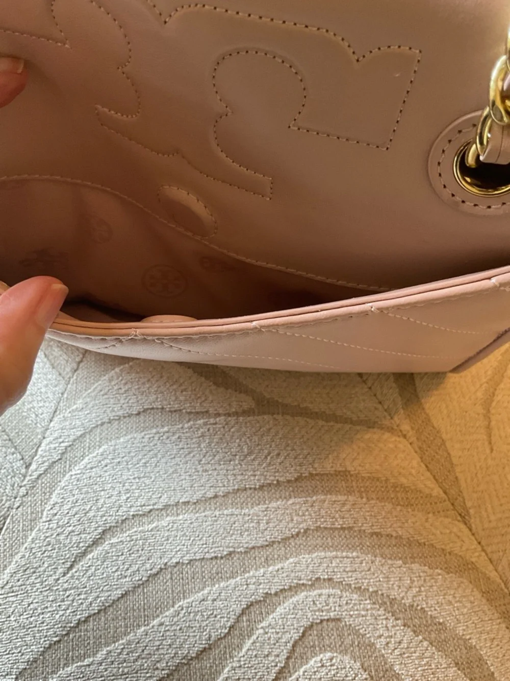 Tory Burch Quilted Leather Bag
